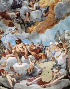 Paratiisi, yksityiskohta tekijältä Mattia (1613-99) Preti