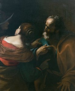 Pyhän Pietarin kieltäminen, noin 1637-1640 (öljy kankaalle)