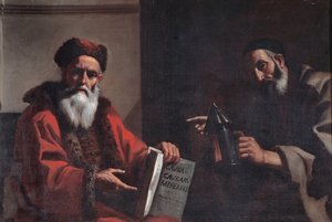 Diogenes ja Platon, 1649