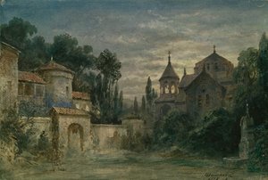 Lavastus G. Verdin oopperaan Kohtalon voima, 1875