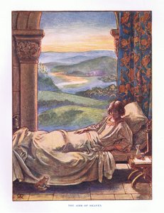 Taivaan ilmat, kuvitus elokuvasta Lady and Fairy Tales, 1914
