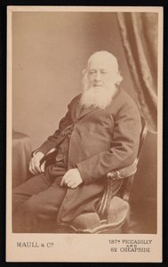 John Gouldin muotokuva 1804-1881, ennen vuotta 1875.