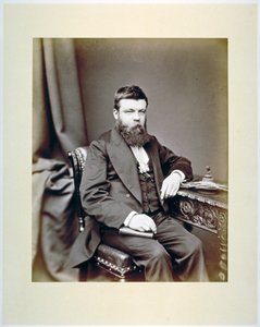 TC Fendick, lasittajien palvovan yrityksen mestari, jolla on mestarimerkki, c1865