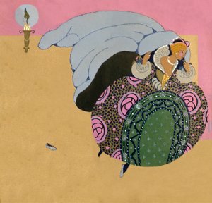 Tuhkimo, n.1910-1920 (kuvitus) tekijältä Maurice Berty