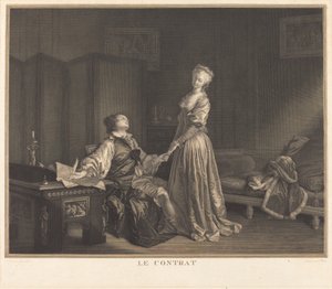 Sopimus tekijältä Maurice Blot after Jean Honoré Fragonard
