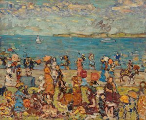 Rantakuvaus tekijältä Maurice Brazil Prendergast
