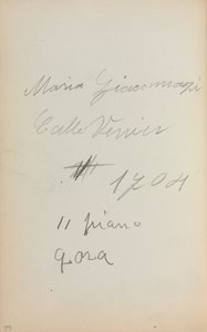 Italian luonnoskirja: Muistiinpanot sivu 62, 1898-1899. tekijältä Maurice Brazil Prendergast