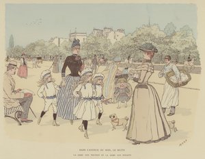 Il·lustració per a Paris Brillant (litografia en color) finlandès tekijältä Maurice Charles Mathieu Bonvoisin