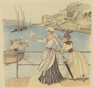 Monte Carlo, jäähyväiset kalastajille tekijältä Maurice Charles Mathieu Bonvoisin