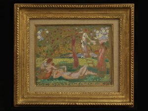 Syksyiset bukolit tai omenapuun alla tekijältä Maurice Denis