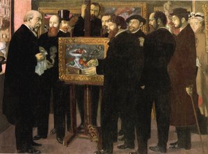 Kunnioitus Cezannelle, 1900 tekijältä Maurice Denis