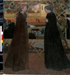 Vierailu. Maurice Denisin (1870-1943) maalaus tekijältä Maurice Denis