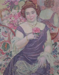 Marthe ruusun kanssa, 1909