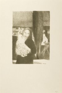 Maternite au cypres (äiti ja lapsi sypressipuun alla) tekijältä Maurice Denis