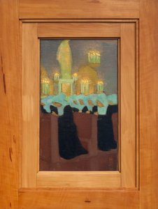 Aamumessu (nunnat rukouksessa) tekijältä Maurice Denis