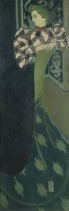 Madame Ransonin muotokuva vihreänä, 1893 tekijältä Maurice Denis