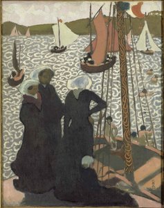 Regatat Perros-Guirecissä Regatit Perros-Guirecissa, 1892. tekijältä Maurice Denis