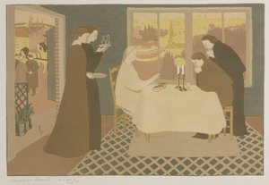 Pyhiinvaeltajat Emmauksessa tekijältä Maurice Denis