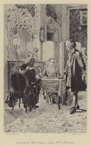 Grimm ja Rousseau Madame d