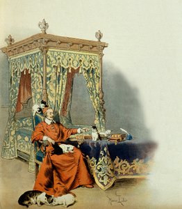 Ranskan historia: kardinaali Richelieu (Armand Jean du Plessis tekijältä Maurice Leloir