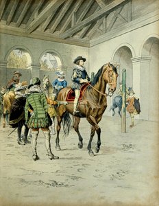 Ranskan historia: kardinaali Richelieu (Armand Jean du Plessis tekijältä Maurice Leloir