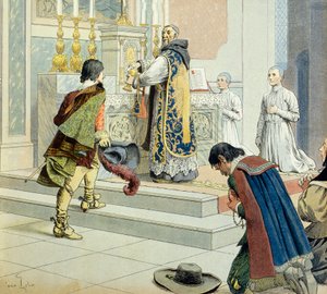 Ranskan historia: Francois Leclerc du Tremblay sanoi isä Josephin (1577-1638) kardinaali Richelieun (Armand Jean du Plessis) eminence grise (luottamusmies ja yhteistyökumppani) tekijältä Maurice Leloir