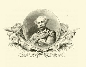 Kuvitus kolmelle muskettisoturille (kaiverrus) tekijältä Maurice Leloir