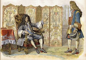 Vuonna 1712 Ludvig XIV kutsui aurinkokuningasta (Kuningas Sun tai Ludvig Suuri