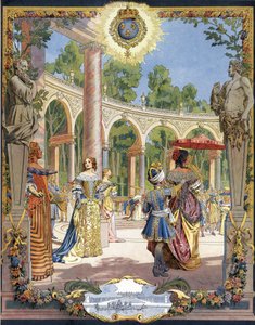 Kuningas Ludvig XIV tunnetaan nimellä Aurinkokuningas (King Sun tai Louis the Great