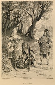 Melicerte de Moliere tekijältä Maurice Leloir
