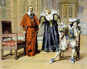 The Dupe Day (11.11.1630): Richelieu pysyy välinpitämättömänä Marie de Medicin loukkausten alla – Maurice Leloirin "" Richelieussa ". tekijältä Maurice Leloir