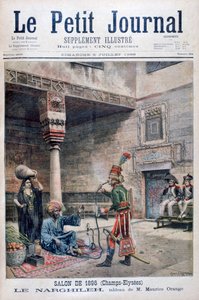 "The Narguileh", Egypti, 1896 tekijältä Maurice Orange