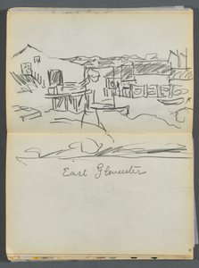 Luonnoskirja- Granite Shore Hotel, Rockport, sivu 080  81: "East Gloucester".