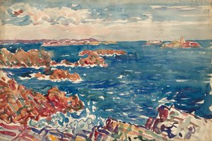 Kallioinen merenranta tekijältä Maurice Prendergast