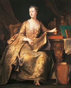 Marquise de Pompadourin muotokuva, n. 1755 (maalaus)