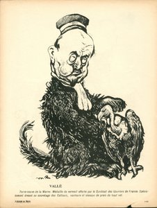 Voilautanen, numero 191, satiirinen väri tekijältä Maurice Radiguet