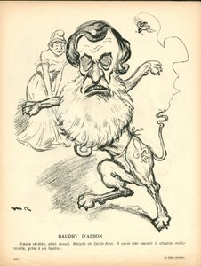 Voilautanen, numero 191, satiirinen väri tekijältä Maurice Radiguet