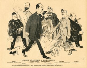 The Butter Plate, numero 229, Satiirinen väreissä tekijältä Maurice Radiguet