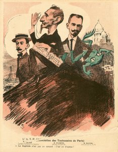 The Butter Plate, numero 229, Satiirinen väreissä tekijältä Maurice Radiguet