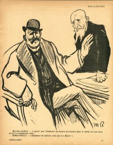 The Butter Plate, numero 353, Satiirinen väreissä tekijältä Maurice Radiguet