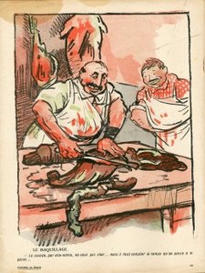Voilautanen, numero 368, satiirinen väri tekijältä Maurice Radiguet