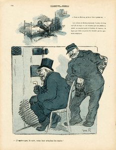 Voilautanen, numero 411, satiirinen väri tekijältä Maurice Radiguet
