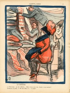Voilautanen, numero 516, satiirinen väri tekijältä Maurice Radiguet
