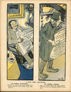 Voilautanen, numero 264, Satiirinen väreissä tekijältä Maurice Radiguet