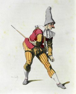 Brighella (etsaus) tekijältä Maurice Sand