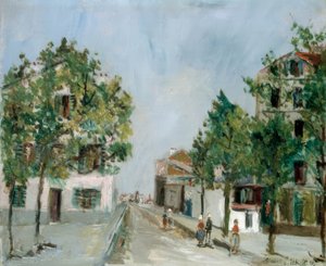 Bourg-la-Reine tekijältä Maurice Utrillo