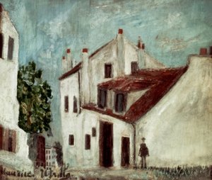 Mimi Pinsonin talo tekijältä Maurice Utrillo