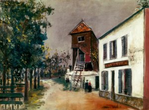 Sannoisin mylly tekijältä Maurice Utrillo