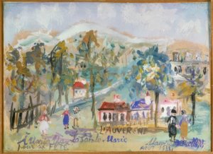 Auvergne, La Sainte-Marie tekijältä Maurice Utrillo