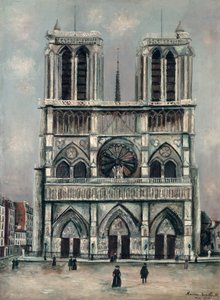 Notre Dame tekijältä Maurice Utrillo